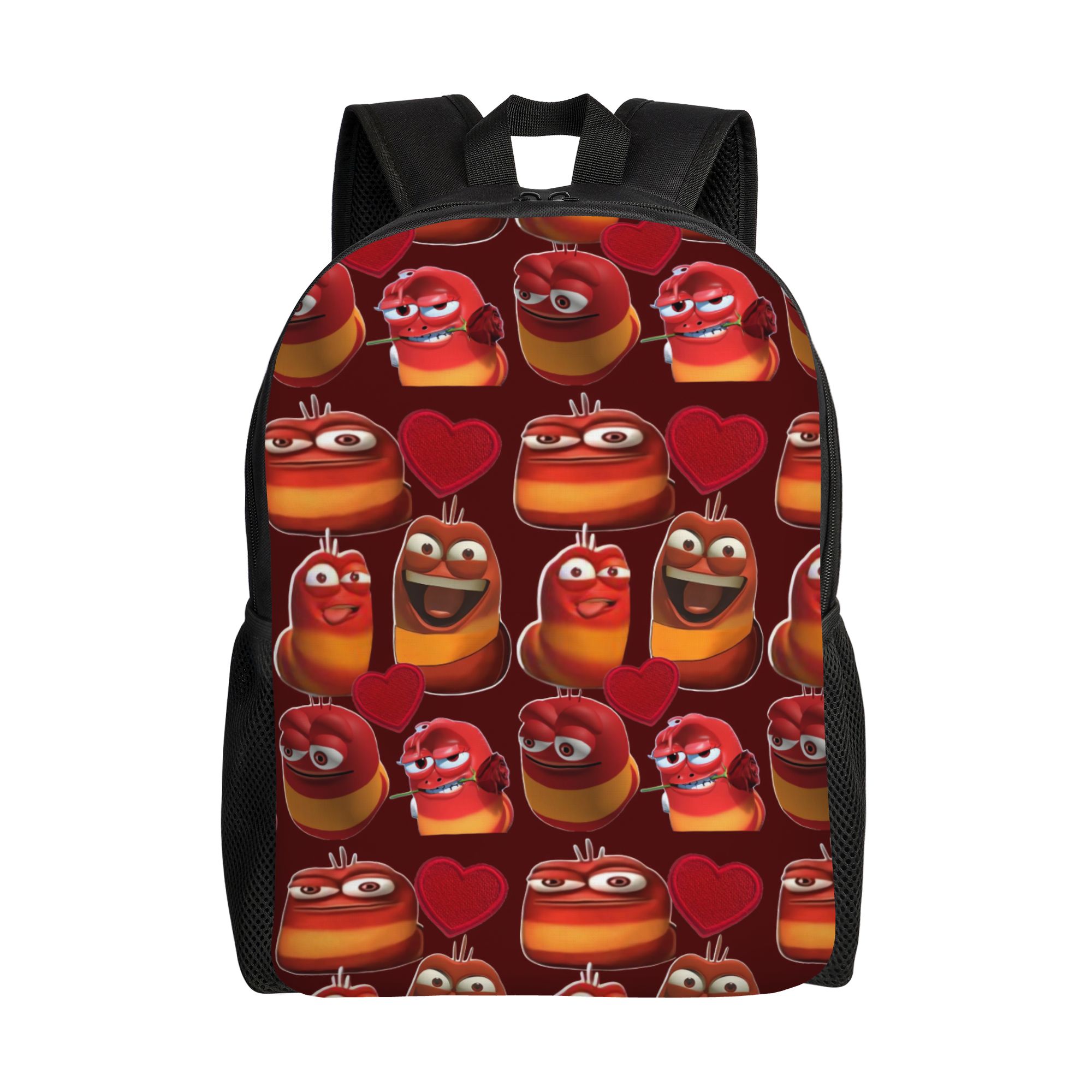 School Backpack Teen - Plecak Larva Żółty, Plecak Larva Czerwony,