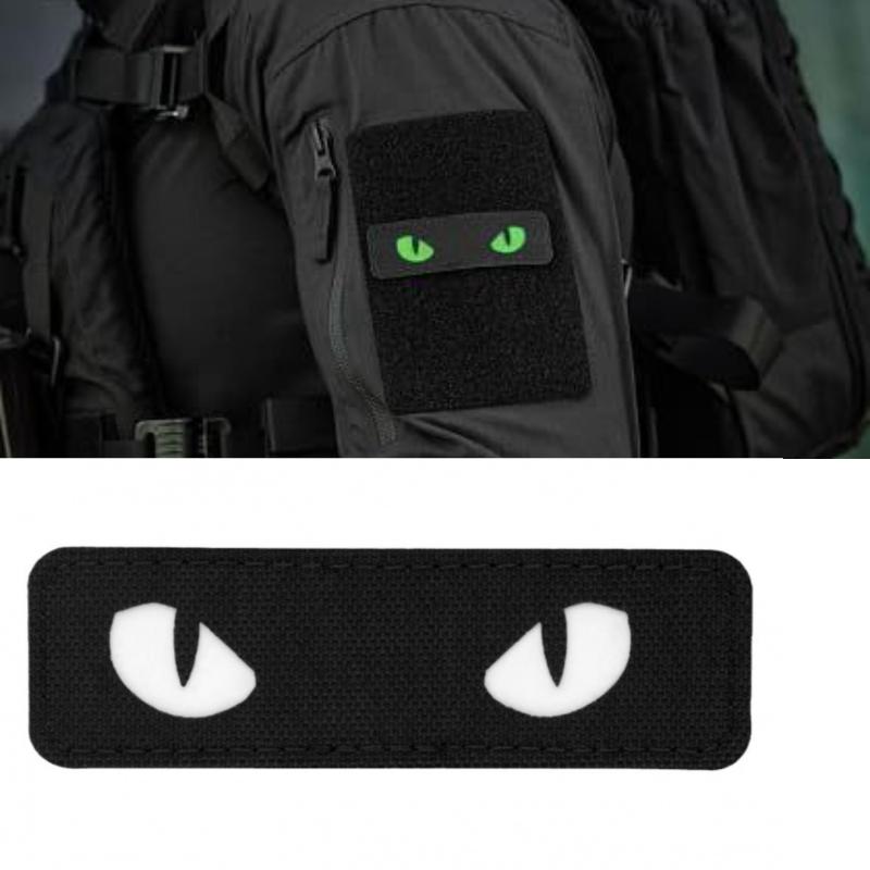 Rucksack Military Style - Naszywki z haftowanym motywem militarnym, naszywki