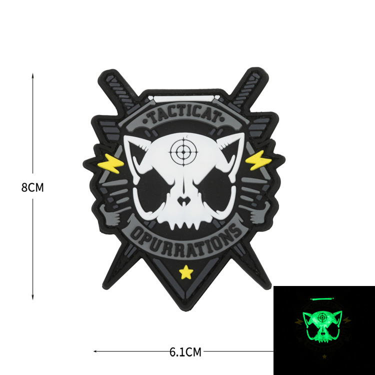 Naszywka z kotem z PVC na ubra – Rucksack Military Style recenzja i cena