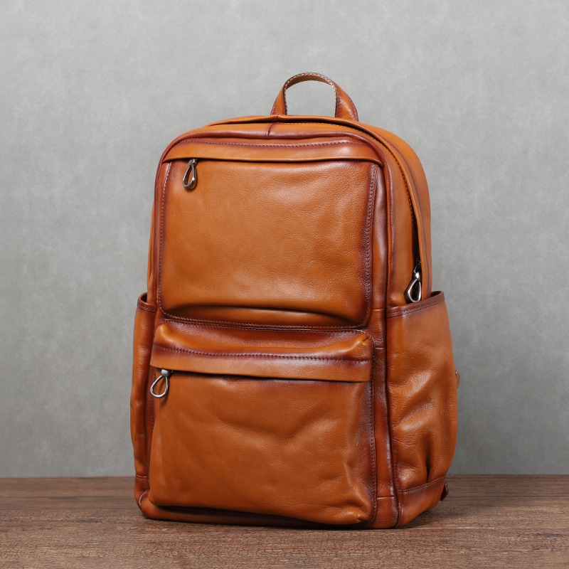Plecak męski YETTIES w stylu v – Leather Backpack Vintage recenzja i cena