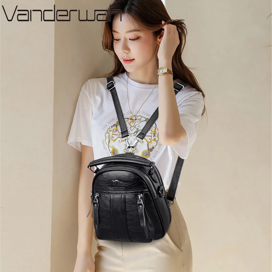 Skórzane plecaki 4 w 1. Wielof – Mini Backpack Purse recenzja i cena