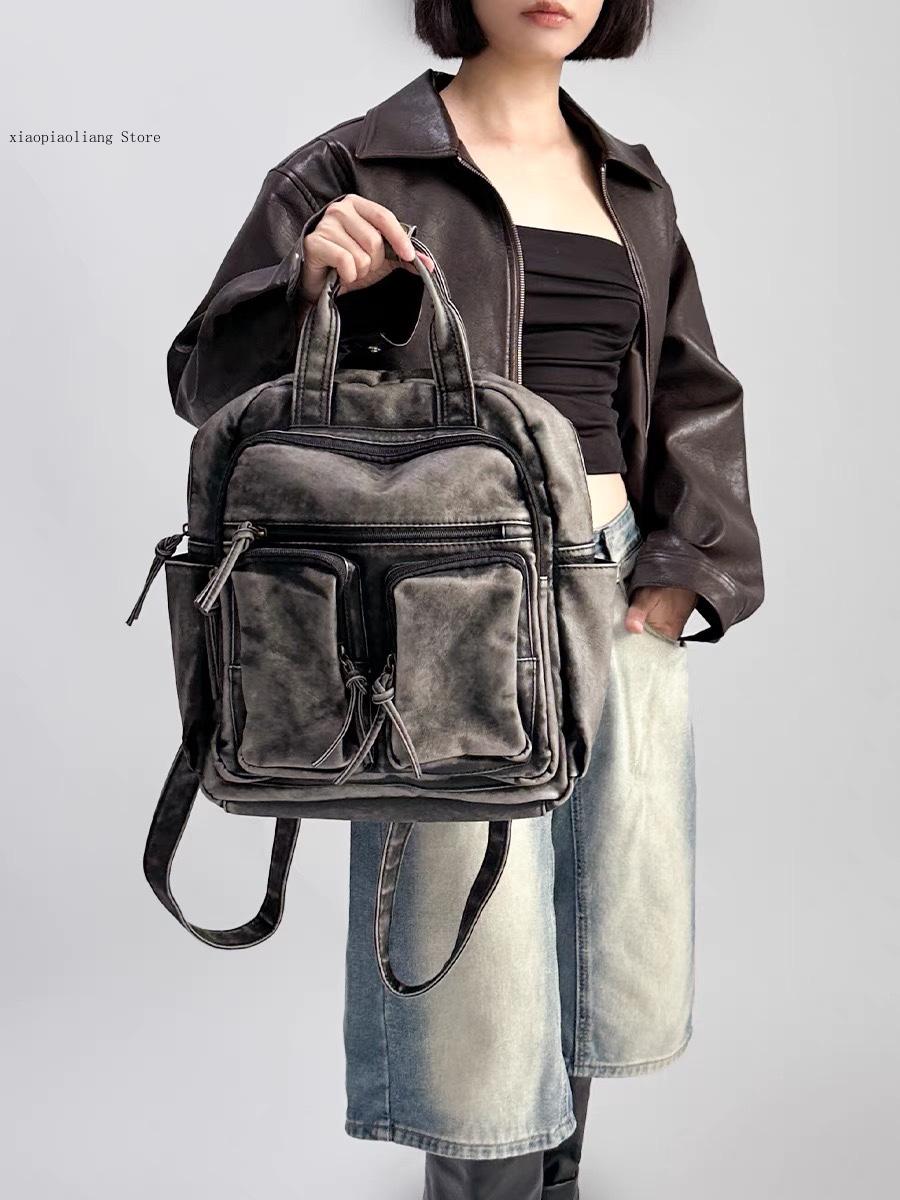 Luksusowe, miękkie plecaki ze  – Leather Backpack Vintage recenzja i cena