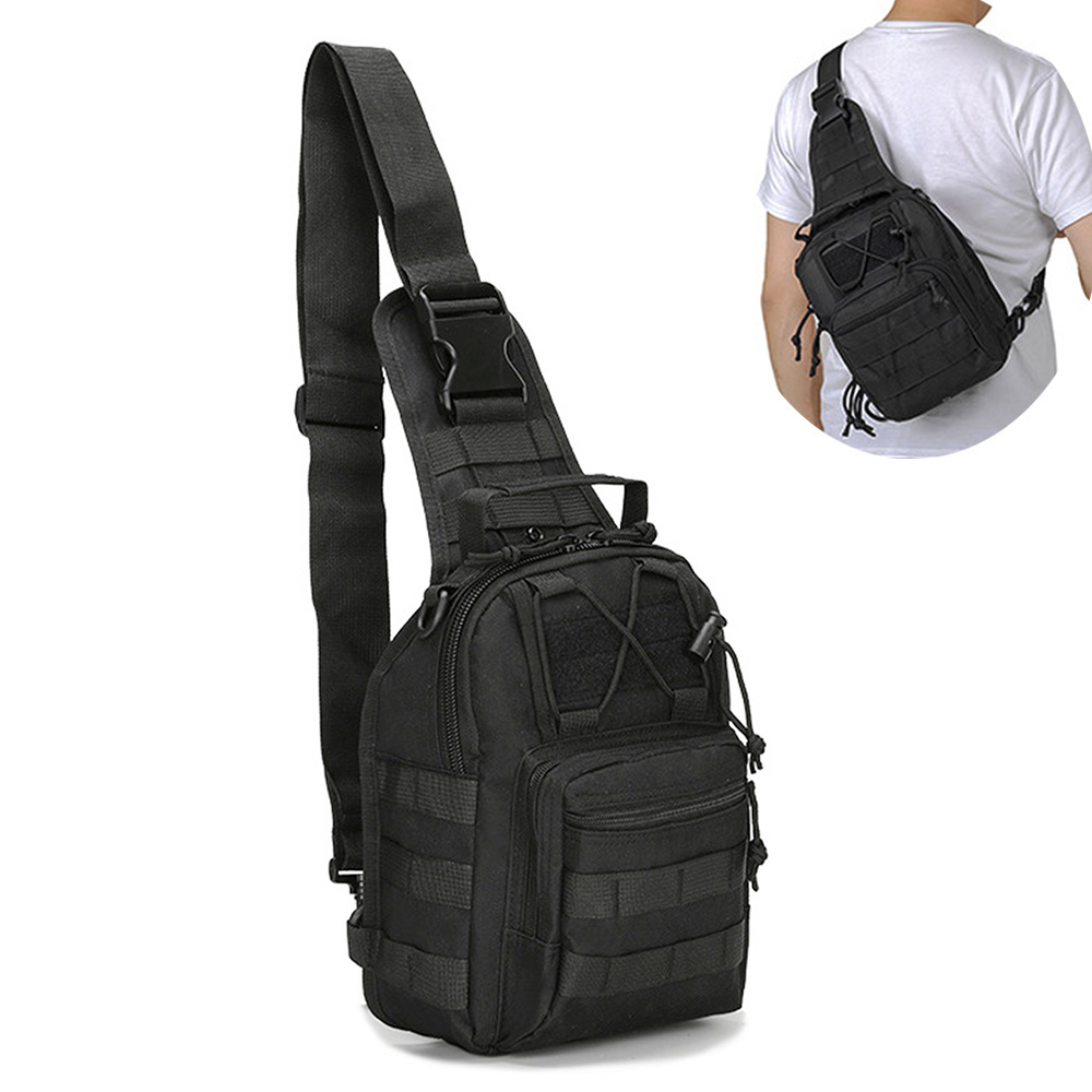 Męska torba crossbody na ramię – Rucksack Military Style recenzja i cena